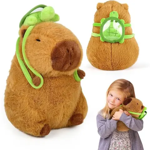 Peluche Capybara Peluche Capybara Poupées Capybara Plushie 23cm
