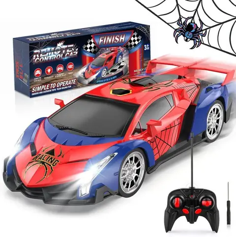 Voiture Télécommandée Enfant BIENCOME 1/18 Jouet Voiture Radiocommandée avec LED Lumière Voiture RC Drift Garçons Filles