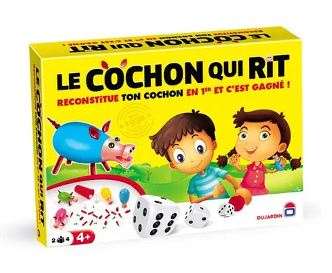 LE COCHON QUI RIT (par 4) - Le jeu incontournable pour toute la famille ! - 10004 N