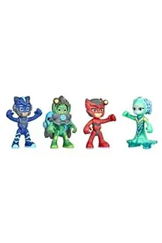 Figurine Pyjamasques Coffret 4 Figurines Mission Aquatique