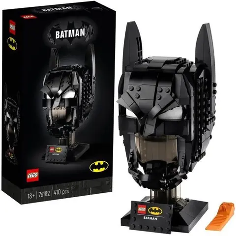 LEGO® Batman 76182 Le Masque de Batman Kit Construction Casque Super-héro Adultes