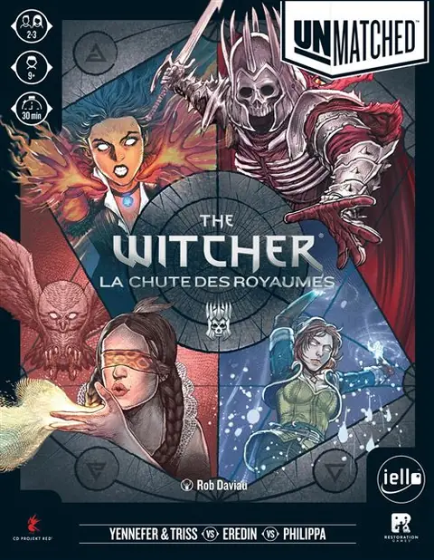 Jeu de stratégie Iello Unmatched The Witcher La Chute des Royaumes