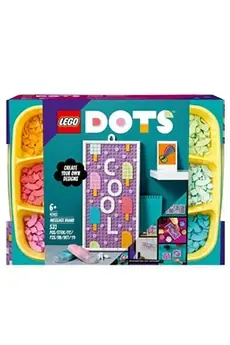 LEGO® 41951 DOTS Tableau à Messages, Affiches Personnalisables Pour Portes de Chambres, Accessoires de Décoration, Activité Créative