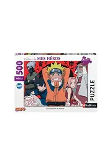 Puzzle 500 Pièces Les aventures de Naruto