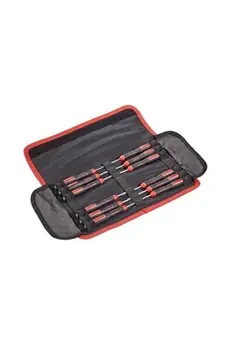 pour lélectronique et la mécanique de précision Jeu de tournevis 12 pièces vis à fente, cruciforme Phillips, TORX intérieur