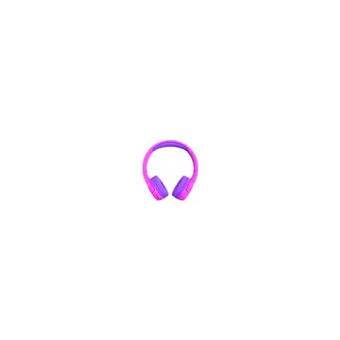 AKASHI Casque Kids Sans Fil Bluetooth Rose Et Vilolet
