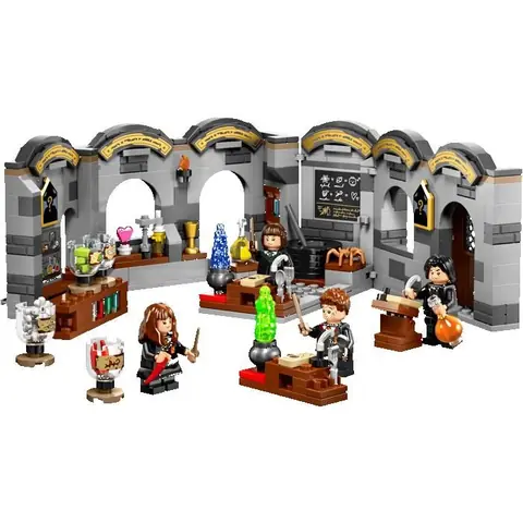 LEGO Harry Potter 76431 Le château de Poudlard : le cours de potions Cadeaux Jouets Objets de collection 8+