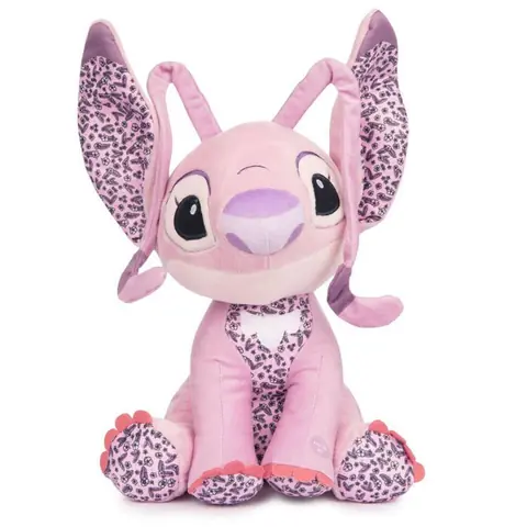 Peluche sonore - DISNEY - Angel Stitch - 100e anniversaire - Rose - Mixte