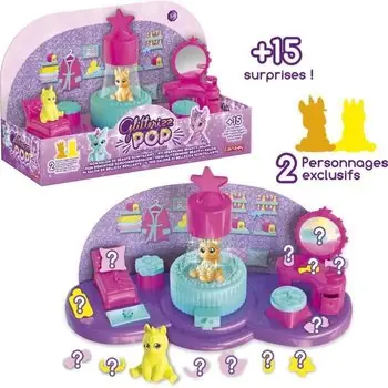LANSAY - GLITTERIZZ® - Pop Mon Salon de Beaute Scintillant  - Dès 5 ans