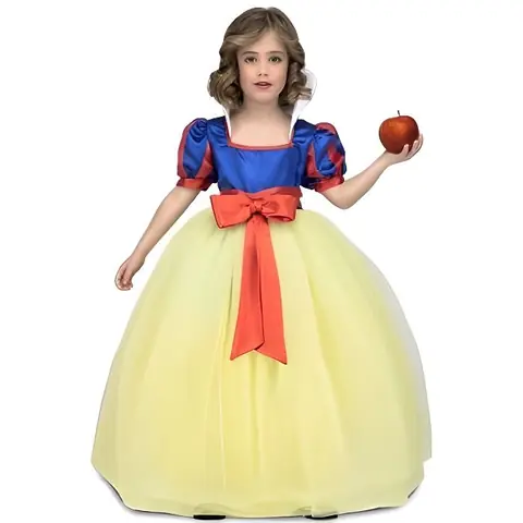 Déguisement Blanche-Neige Tutu Fille - Super H Perso Celebr - Jaune