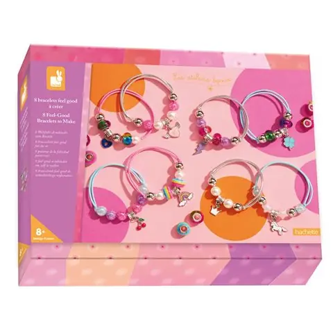 Création perle et bijou Janod Les Ateliers Bijou 8 Bracelets Feel Good à créer