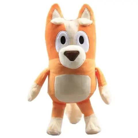 Peluche - Bingo 28cm - Personnage Bluey - Orange - Pour enfant