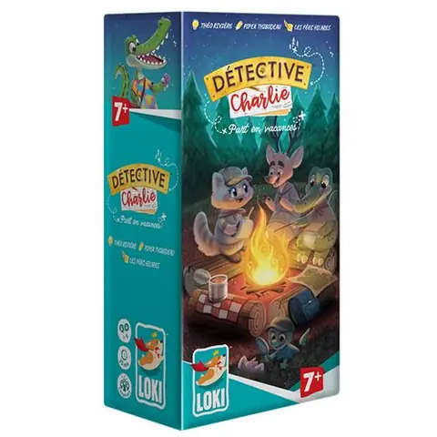 Jeux d’ambiance Loki Détective Charlie Part en Vacances