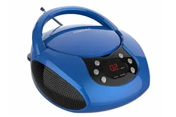 : Lecteur CD portable stéréo avec radio et écran LED