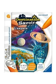 tiptoi® - Destination Savoir - L'Espace -  Ravensburger - Livre électronique éducatif - Dès 7 ans - en français