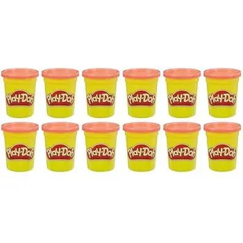 PLAY-DOH - 12 Pots Rouge - Pâte à modeler