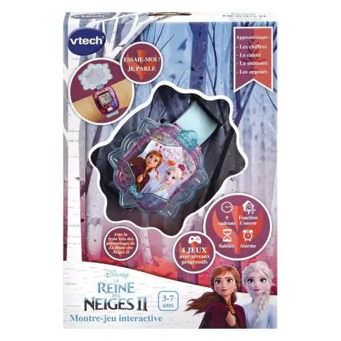 VTECH - Reine des Neiges 2 - La montre interactive d'Elsa