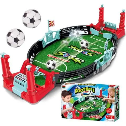 Jeu Interactif de Baby Foot Mini Babyfoot de Table Mini Jeu de Baby-Foot Jouet de Table de Football Table de Football Jeu