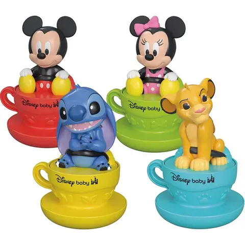 Figurine - CLEMENTONI - Toupies Baby Disney - Multicolore - Plastique - Pour Bébé
