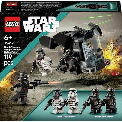LEGO® STAR WARS™ - Pack Battle Pack 75412 - Bateau datterrissage - 4 mini-figurines - À partir de 6 ans
