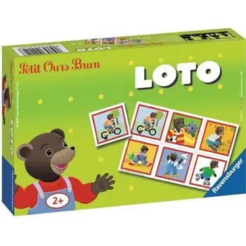 PETIT OURS BRUN Loto - Jeu éducatif classique - Ravensburger-Dès 2 ans