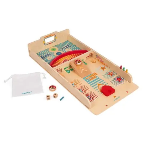 Jeu de Palets - Jeu dAdresse en Bois - 6 ans - 2 joueurs - 10 pièces