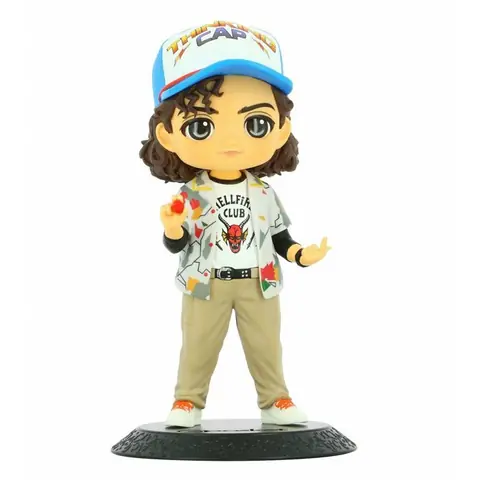 Figurine - Banpresto - Dustin - Q Posket 13cm - Couleurs vives - Pose dynamique - Mixte