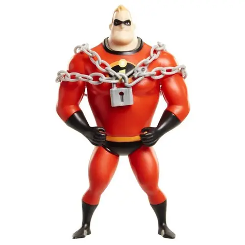 LES INDESTRUCTIBLES 2 Figurine Mr Indestructible et ses chaînes 15cm