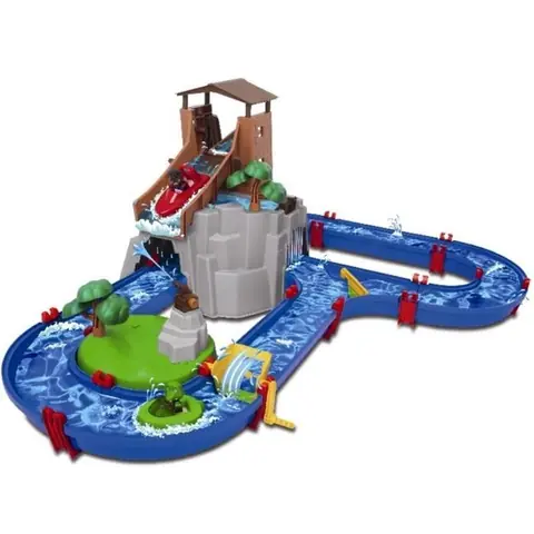 Jeu deau - AquaPlay - AdventureLand - Multicolore - Toboggan aquatique - À partir de 3 ans