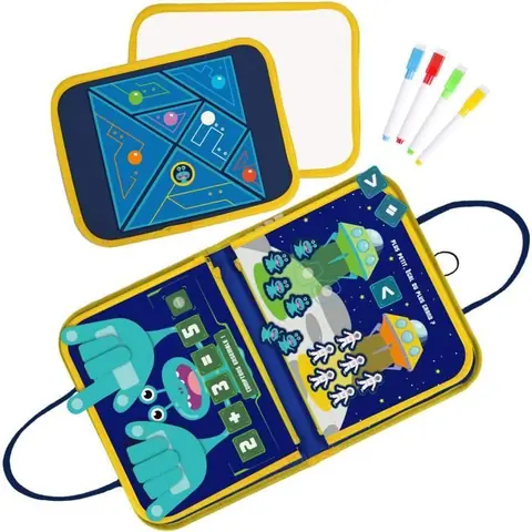Pochette dActivitées Espace - Montessori - JADE - Jeu Educatif - Voyage - Sensoriel - Jeu Pour Enfant - Design Français