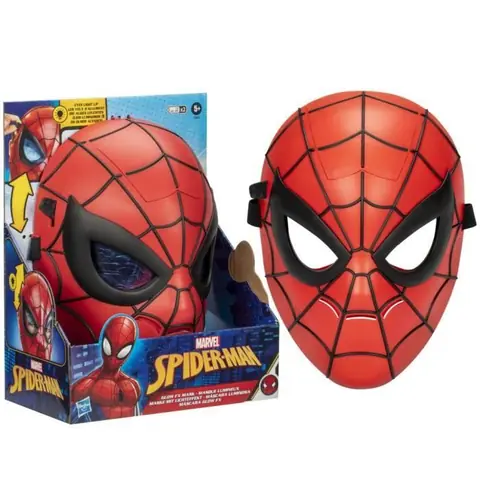 Masque lumineux Spider-Man jouet de déguisement lumineux jouets de super-héros dès 5 ans Marvel