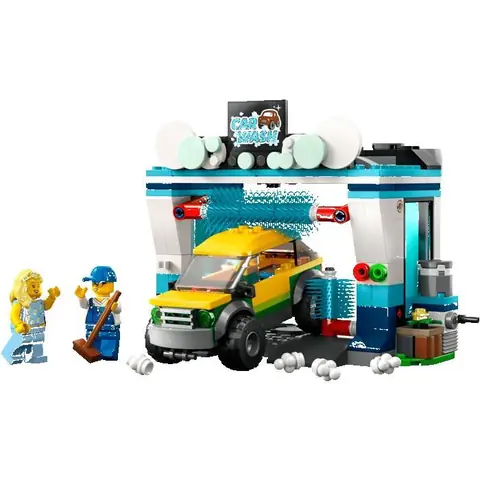 LEGO city 60362 La station de lavage Cadeaux Jouets Objets de collection 6+