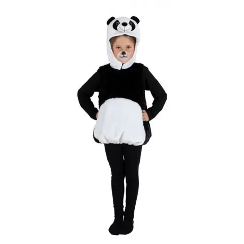 Déguisement - Déguisement Panda Enfant - Noir - Confortable - Carnaval - Anniversaire