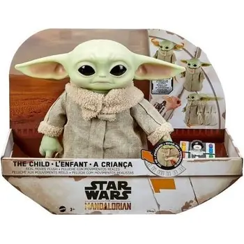 Star Wars - The Mandalorian Figurine peluche animée L’Enfant - Dès 3 ans