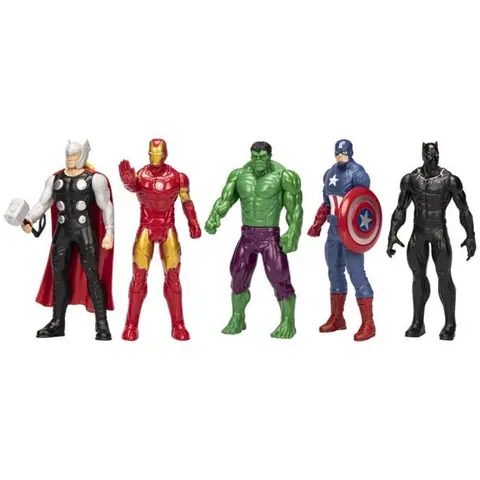 pack de 5 figurines 15 cm des Avengers dès 4 ans Marvel Avengers Beyond Earths Mightiest