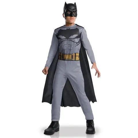 Déguisement Batman Justice League Garçon - Personnage Fiction - Blanc - Gris - Polyester