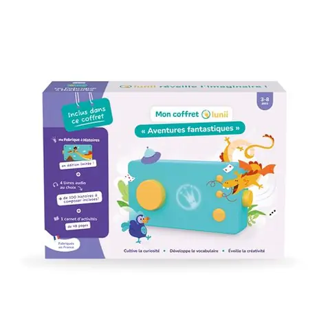 Conteuse d'histoires Lunii Mon coffret Aventures fantastiques