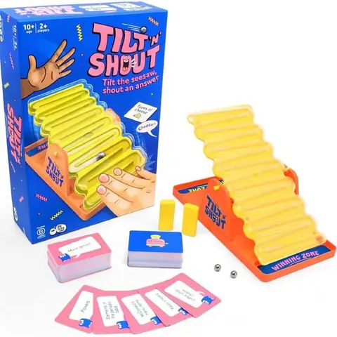 Tilt N Crier Un Jeu De Société Familial Rapide Jeu De Société De Fête De Famille À Rythme Rapide Pour Les Adultes Et Les Enfants