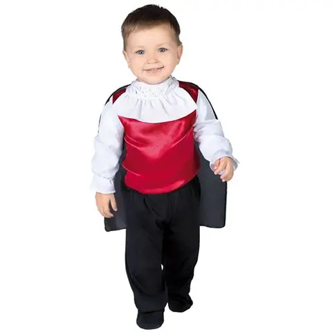 déguisement vampire chic bébé garçon - 12/18 mois - rouge - guirca 78009