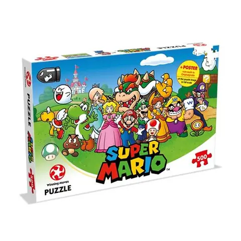 SUPER MARIO AND FRIENDS Puzzle 500 pièces