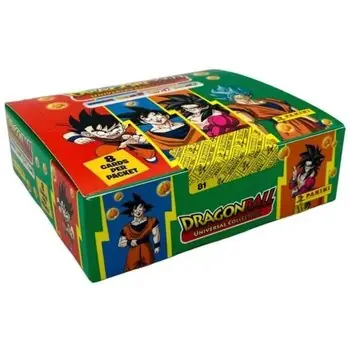 DRAGON BALL Boîte de 18 Pochettes Universal Collection Trading Cards