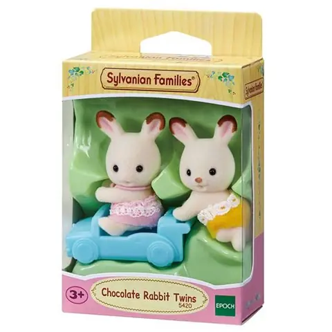 EPOCH - 5420 - Les jumeaux lapin chocolat