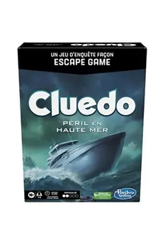Jeu classique Hasbro Clue Escape Sabotage On The High Seas