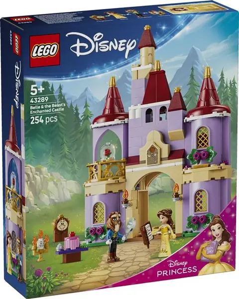 LEGO® Disney Princess 43289 Le château enchanté de la Belle et la Bête