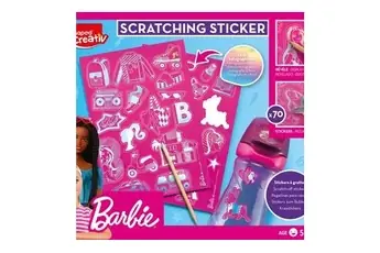 Jeu créatif Stickers Barbie