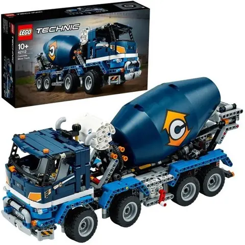 LEGO® Technic 42112 Le camion bétonnière Kit de construction Jouet Véhicule de Chantier pour Enfant de 10 ans et +