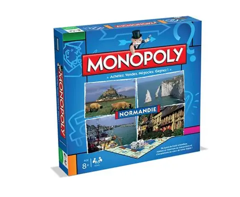 MONOPOLY Normandie - Jeu de societé - Version française