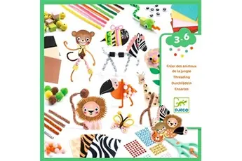 Jeu créatif Boîte à créer Animaux de la jungle