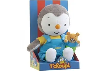 T choupi  Peluche Tchoupi 30 cm avec ourson