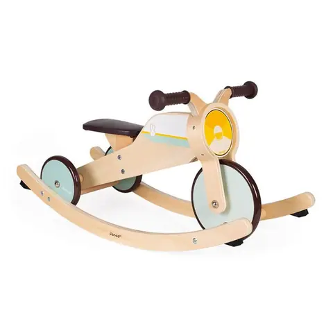 Tricycle 2 En 1 À Bascule